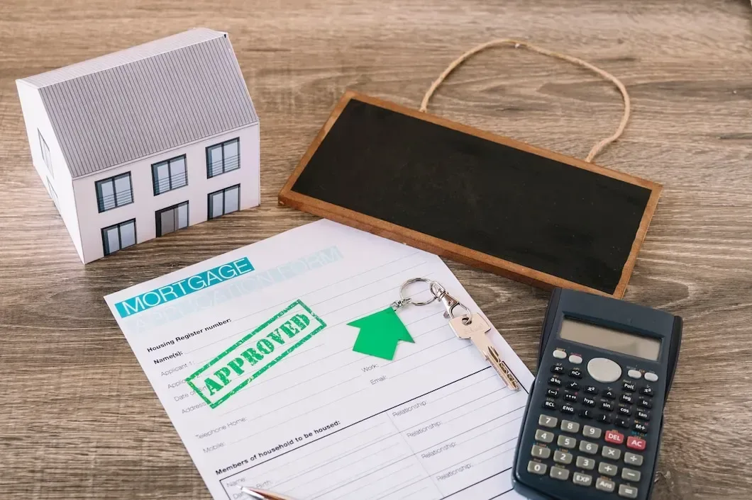 Property rights approval stamp over eviction moratorium paperwork